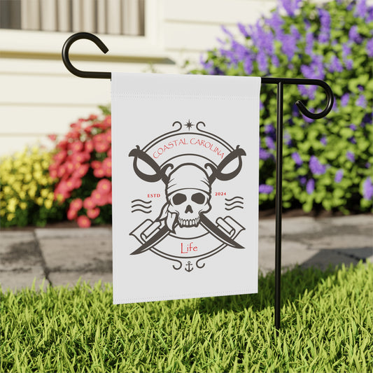 Pirate Skull Coastal Garden or House Flag