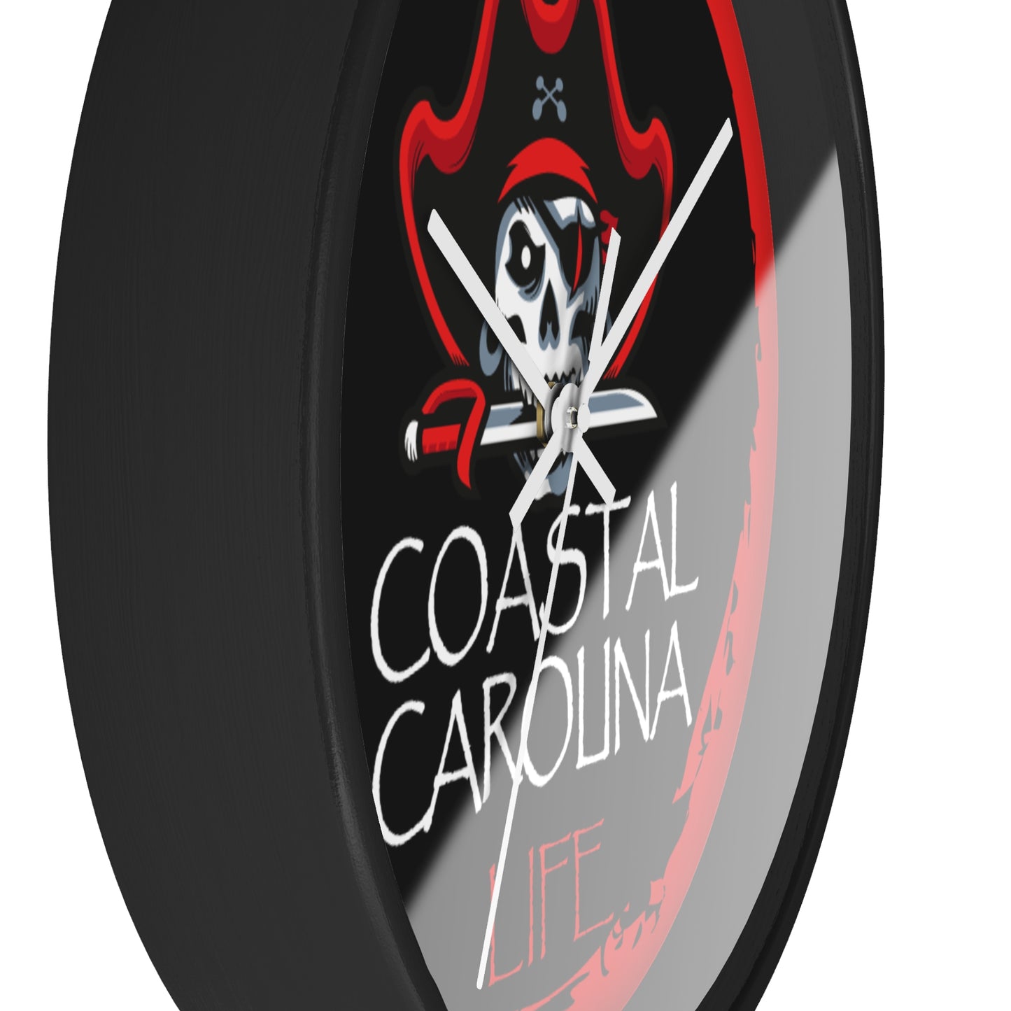 Pirate Coastal Carolina Wall Clock