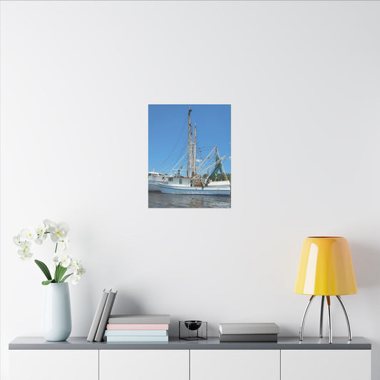Shrimp Boat Coastal Carolina Canvas