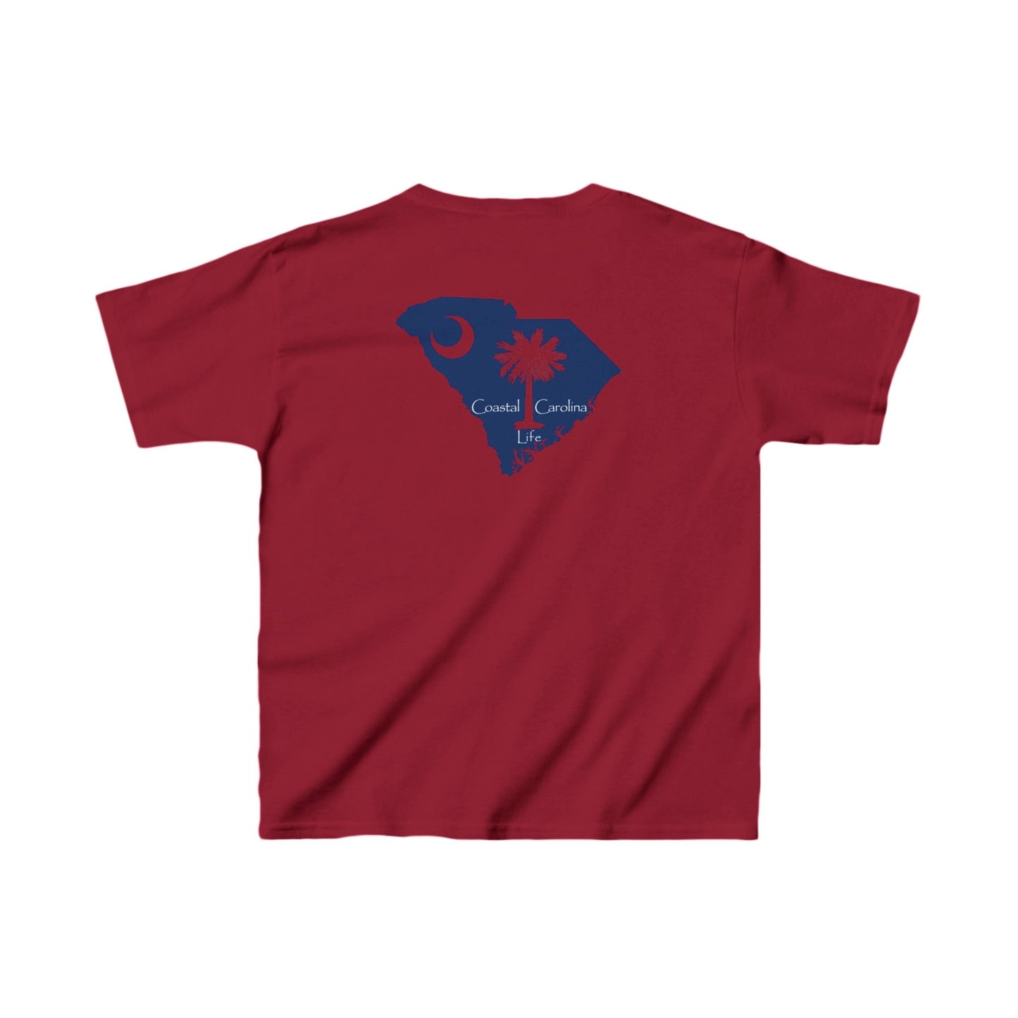South Carolina Emblem Kids Beach T-Shirt
