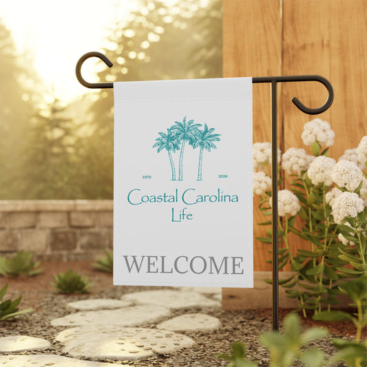 Palm Trees Coastal Garden or House Flag