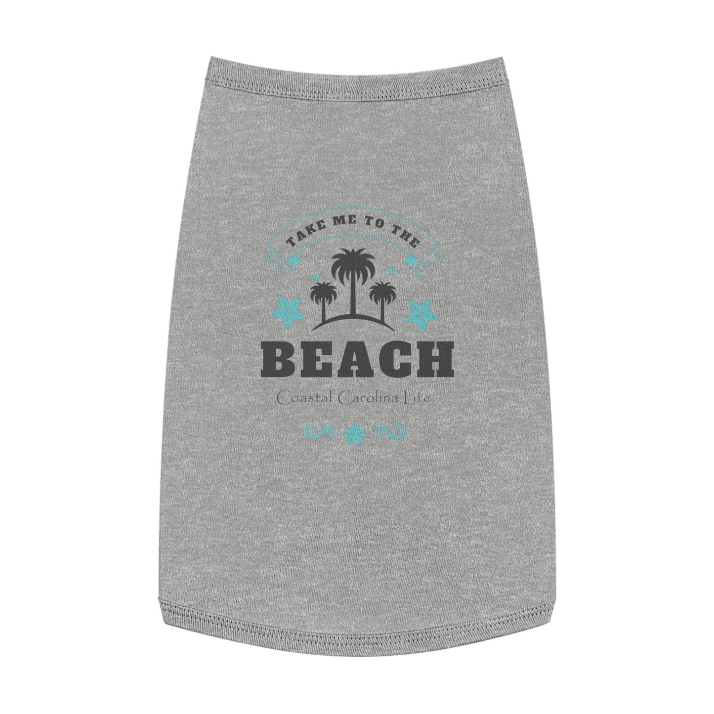 Take Me to the Beach Coastal Pet Shirt