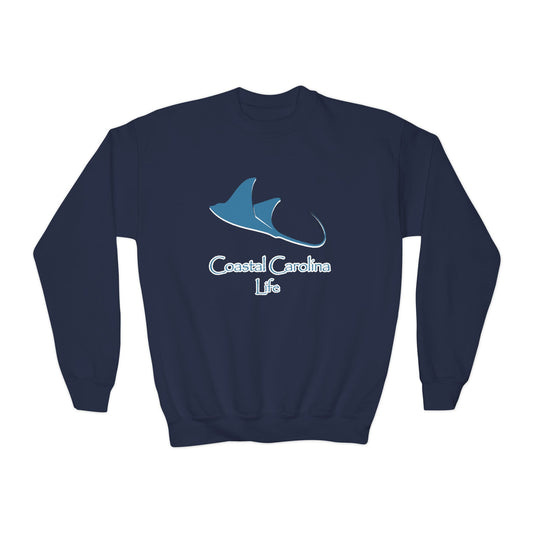 Coastal Youth Sweatshirt - Stingray