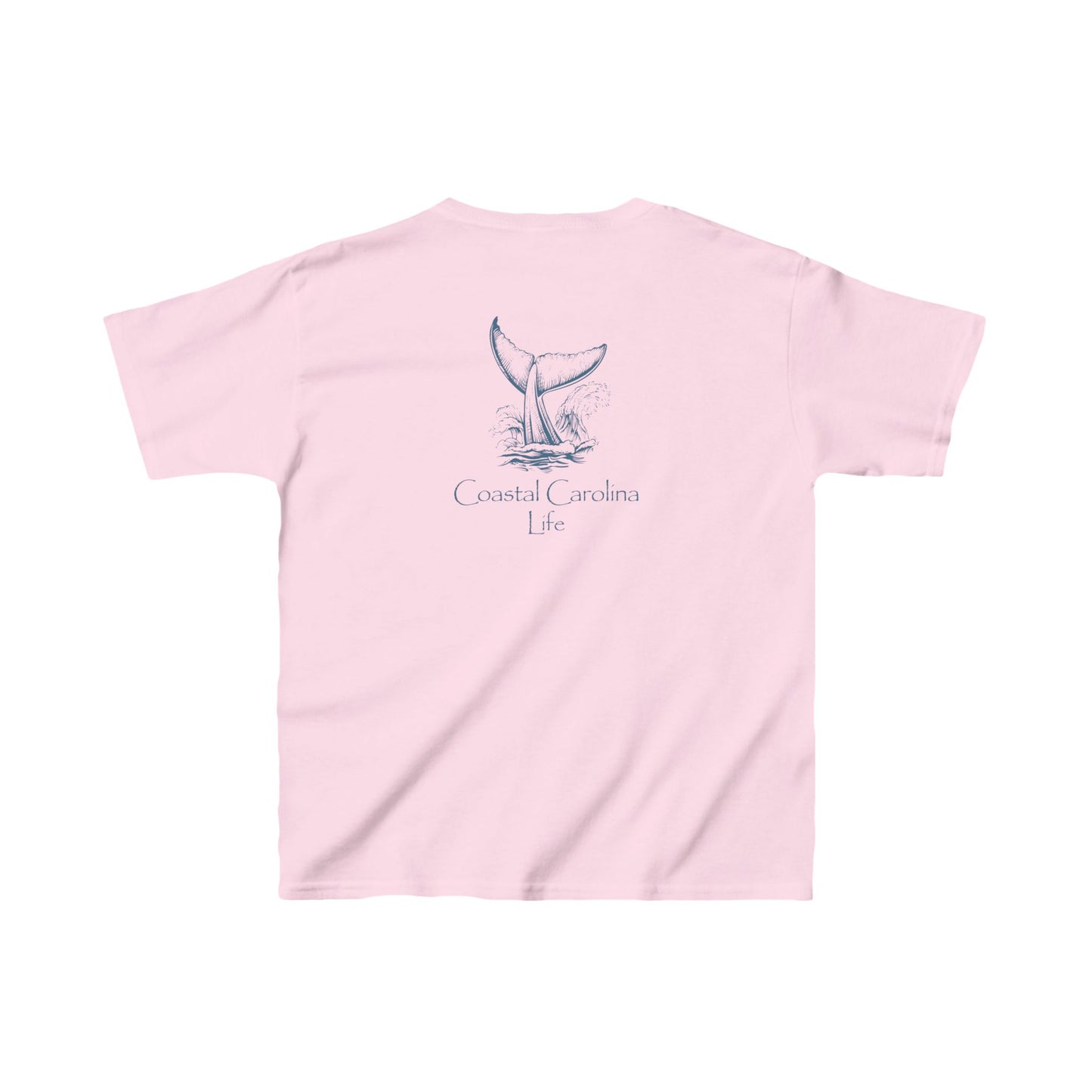 Whale Tail Kids Beach T-Shirt