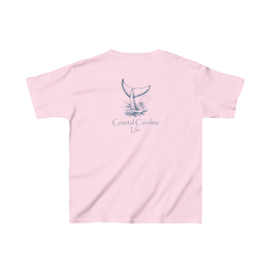 Whale Tail Kids Beach T-Shirt