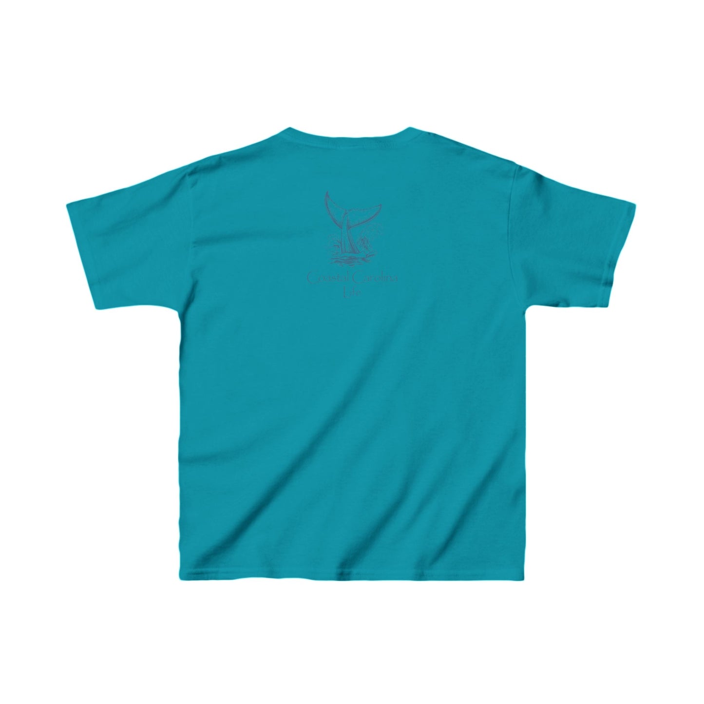 Whale Tail Kids Beach T-Shirt