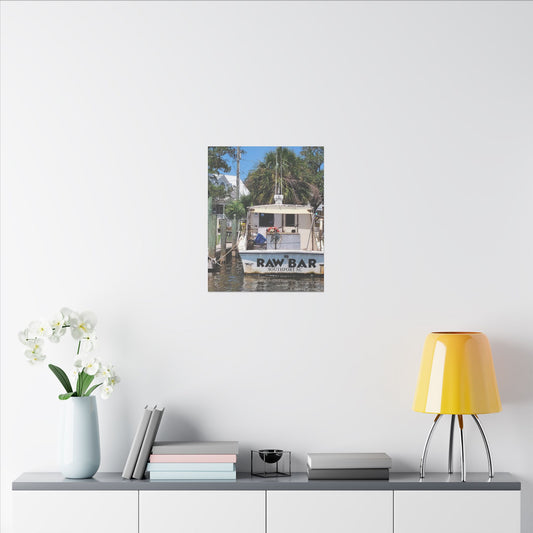 Raw Bar Coastal Carolina Canvas