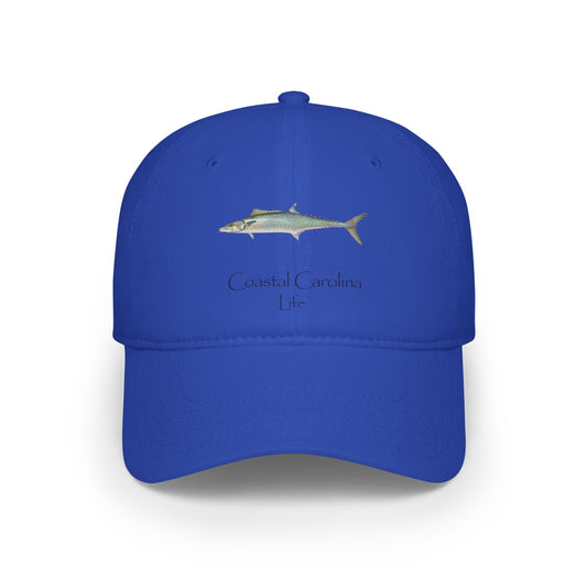 King Mackerel Coastal Carolina Baseball Hat - Black Print