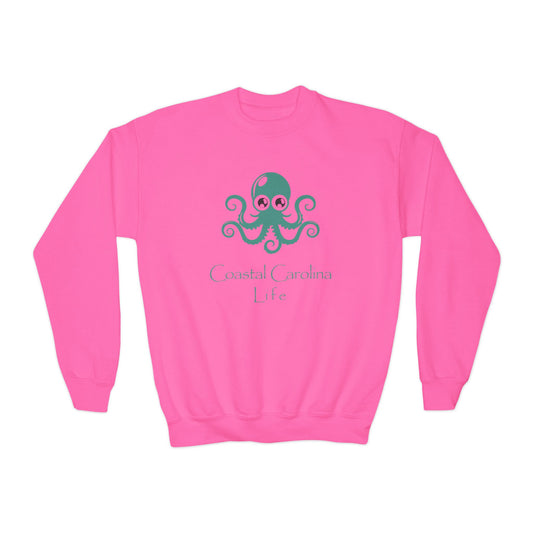 Coastal Youth Sweatshirt - Octopus