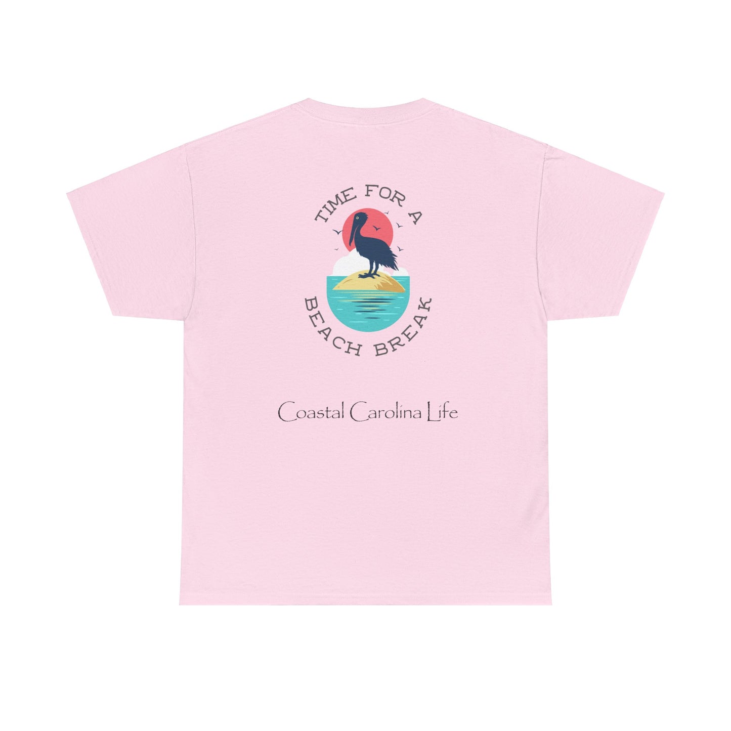 Women's Heavy Cotton T-Shirt - Time for a Beach Break