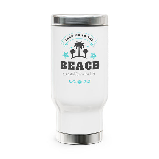 Take Me to the Beach Tumbler with Handle