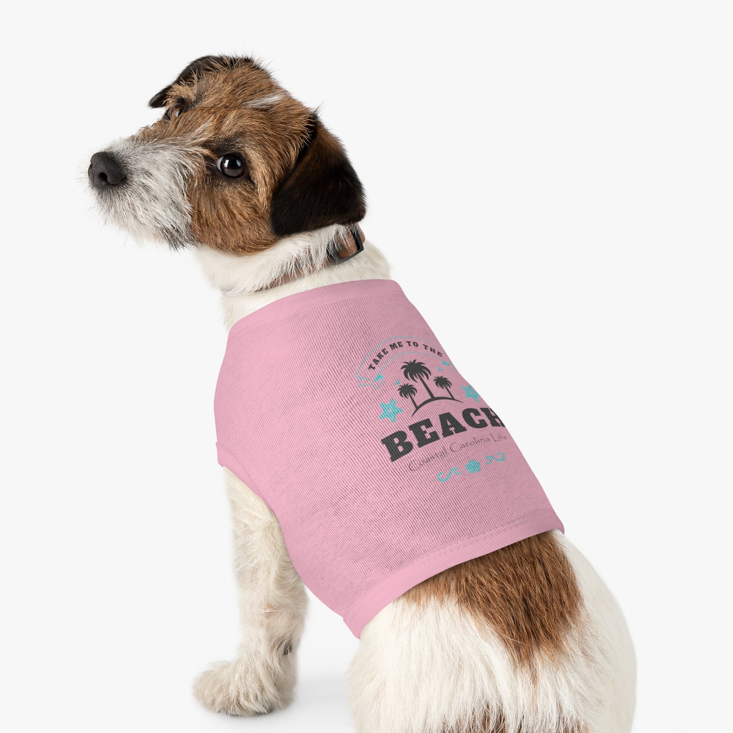 Take Me to the Beach Coastal Pet Shirt