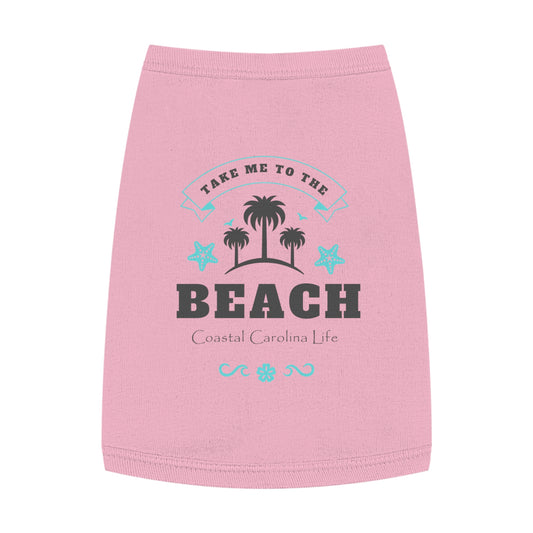 Take Me to the Beach Coastal Pet Shirt