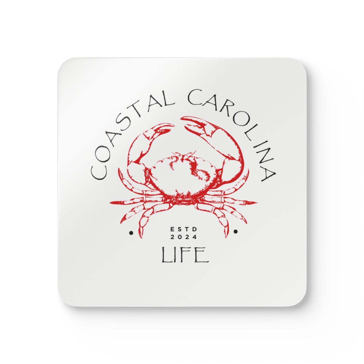 Crab Coastal Coaster Set