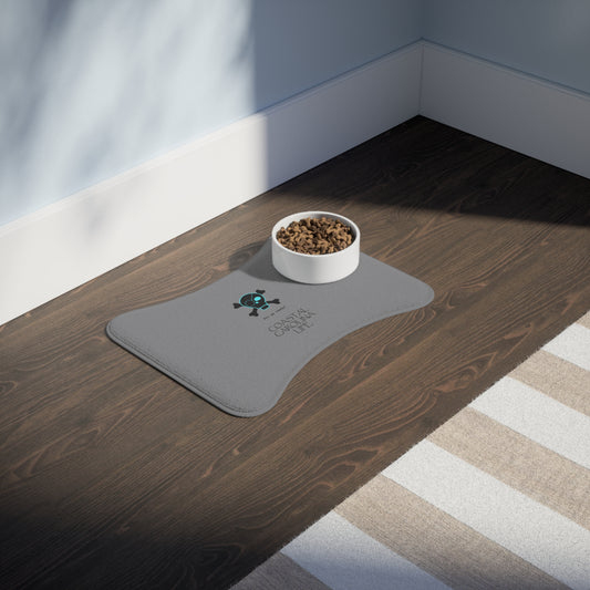 Arr Ye Ready Coastal Pet Feeding Mat