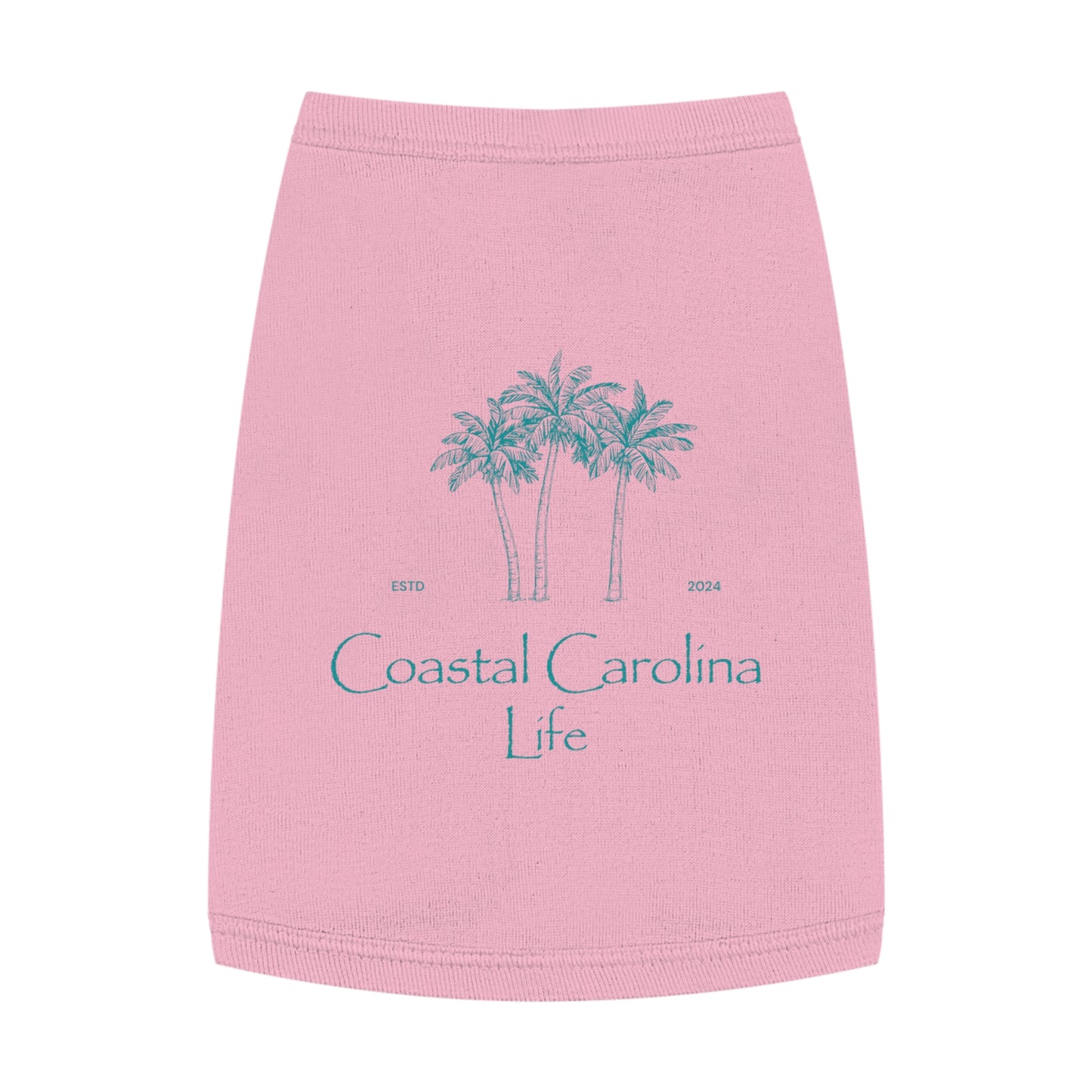 Palm Trees Coastal Pet Shirt